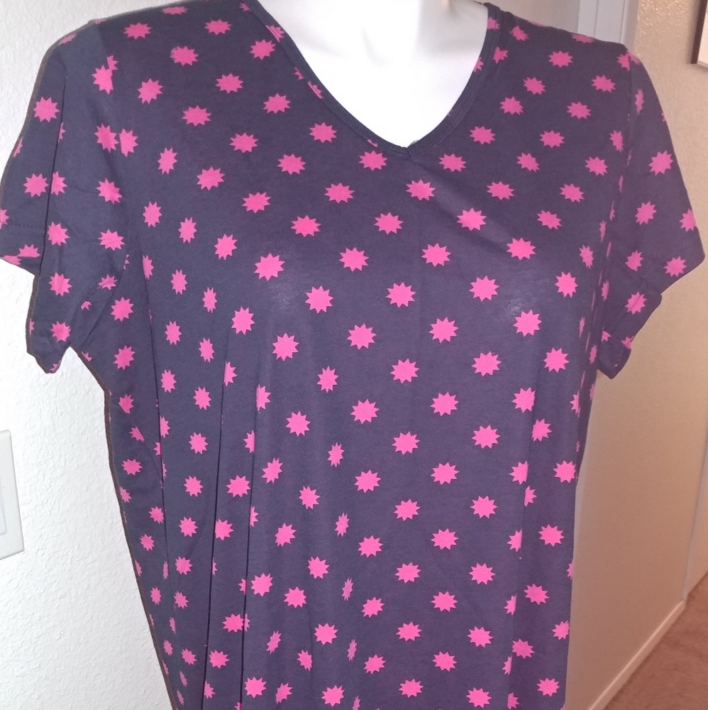 Plus size maxi sleepshirt